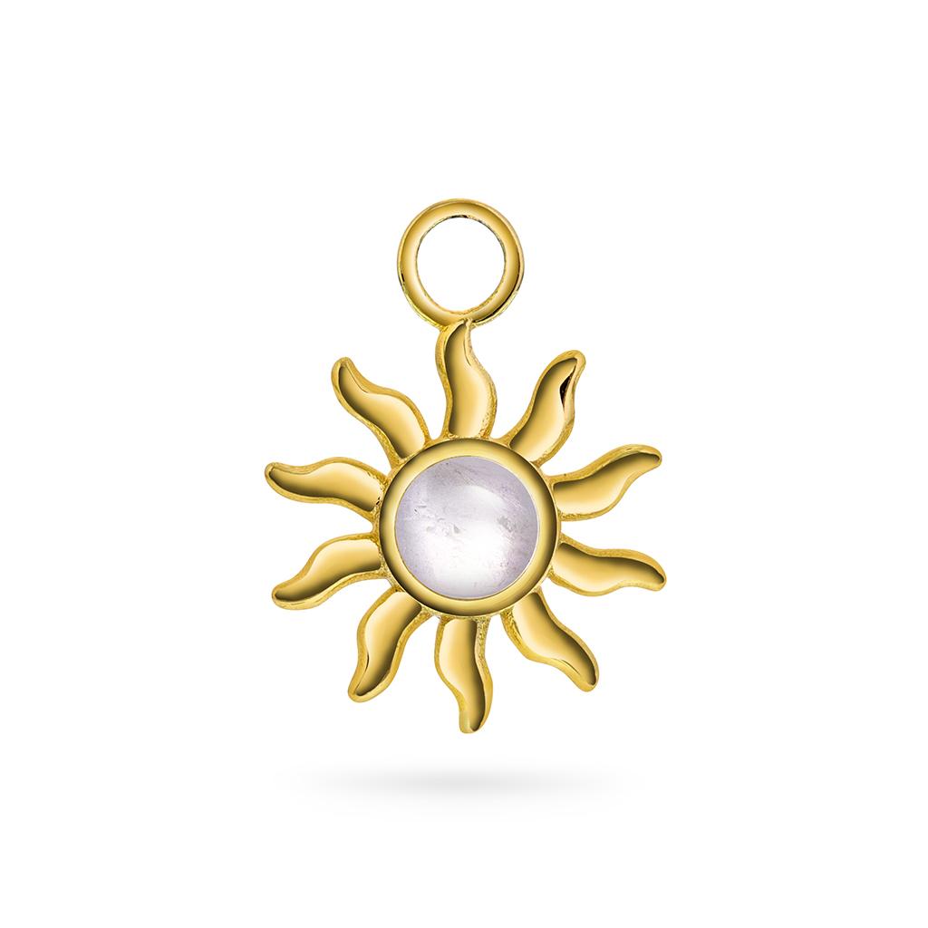 Ray of Yay charms i 925 forgylt sølv