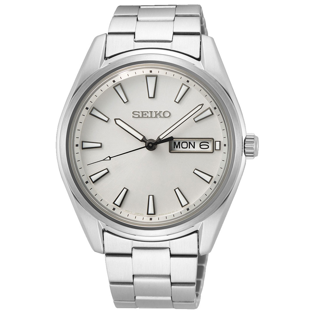 Seiko, Basic herreklokke med stållenke