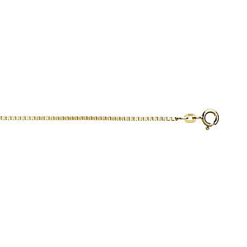 Veneziansk kjede i doublé 1,5 mm, 42-70 cm