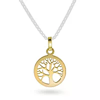Pan Jewelry, Anheng i 585 gult gull med livets tre