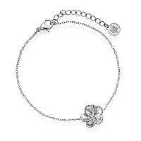Hibiscus armbånd i stål
