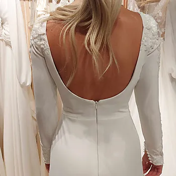 Bilde nummer 3 av En gang til brudekjole, Nicole Milano Crysta