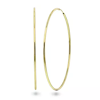 Pan Jewelry, Øreringer i forgylt 925 sølv
