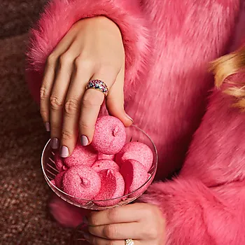 Bilde nummer 2 av Shine ring i 925 forgylt sølv