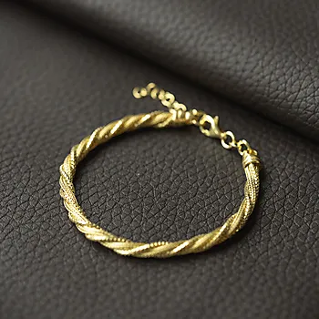 Bilde nummer 2 av Pan Jewelry, Armbånd i forgylt 925 sølv, 21 cm