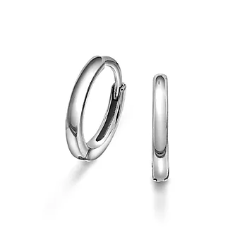 Pan Jewelry, Øreringer i 925 rhodinert sølv