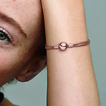 Bilde nummer 2 av Pandora Moments, Armbånd i 925 rosèforgylt sølv