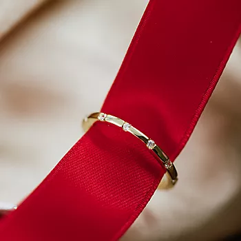 Bilde nummer 2 av Pan Jewelry, Ring i 925 forgylt sølv med zirkonia