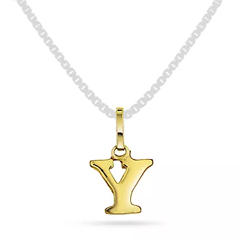 Bokstavanheng i 585 gult gull