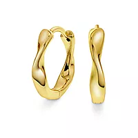 Pan Jewelry, Øreringer i 925 forgylt sølv