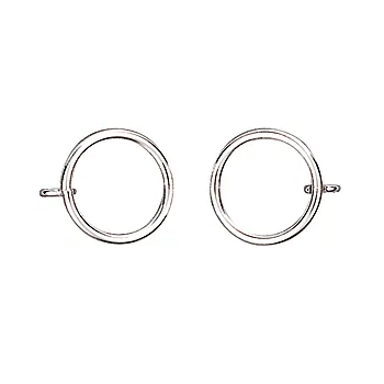 Maljeringer i 830 hvitt sølv