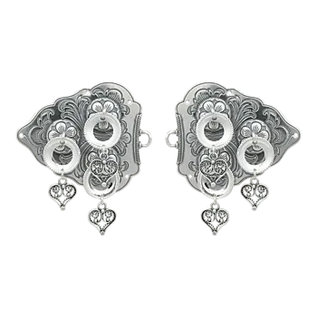 Bilde nummer 2 av Spenne Halingdal i 830 oksidert sølv