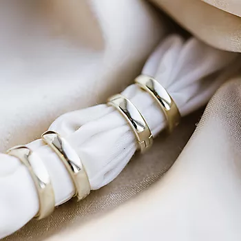 Bilde nummer 2 av Pan Jewelry, Øreringer i 925 forgylt sølv