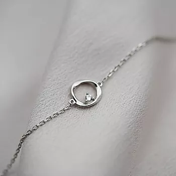 Bilde nummer 2 av Pan Jewelry, Armbånd 925 i sølv med zirkonia