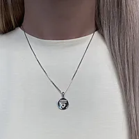 Bilde nummer 9 av Smykke i 925 sølv med hvite zirkonia og teksten "FOREVER FRIENDS"