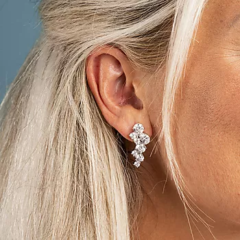 Bilde nummer 2 av Pan Jewelry, Øredobber i 925 sølv med zirkonia