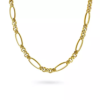 Pan Jewelry, Kjede i forgylt 925 sølv, 45 cm