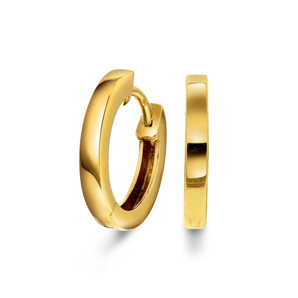 Pan Jewelry, Øreringer i 585 gult gull