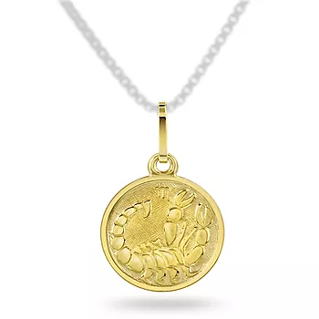 Pan Jewelry, Anheng i 585 gult gull med skorpionen