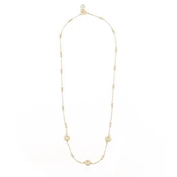 Bennet smykke i forgylt messing