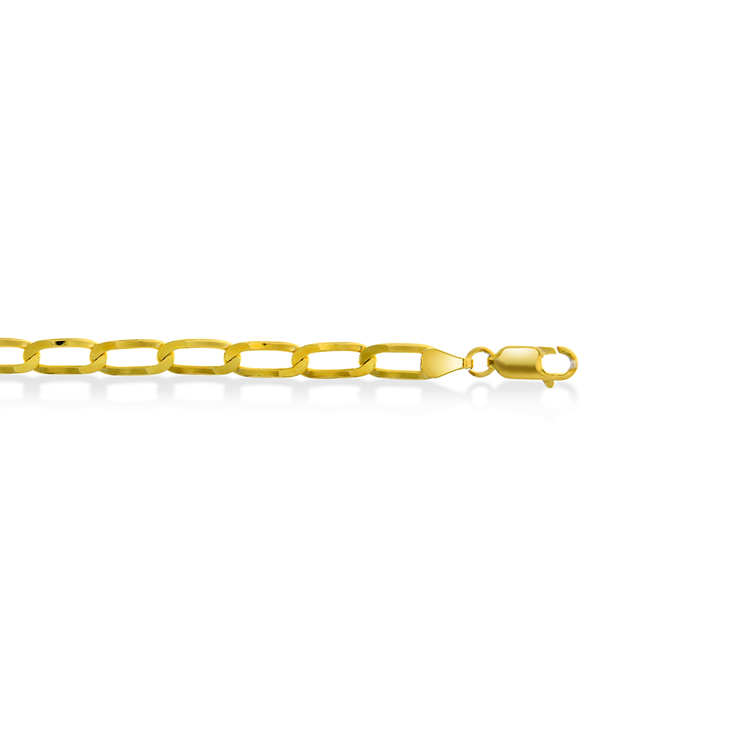 Bilde nummer 2 av Armbånd i forgylt sølv, 22 cm
