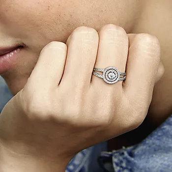 Bilde nummer 2 av Pandora Timeless, Ring i 925 sølv med zirkonia