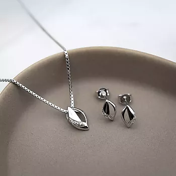 Bilde nummer 4 av Pan Jewelry, Anheng i 585 hvitt gull med zirkonia