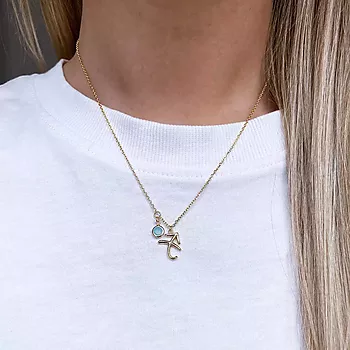 Bilde nummer 2 av Pan Jewelry, Smykke i 925 forgylt sølv med zirkonia og horoskop Skytten