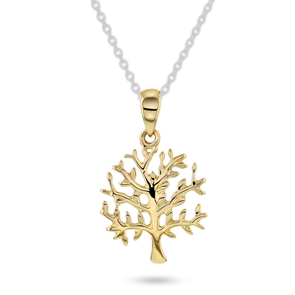 Pan Jewelry, Anheng i 585 gult gull med livets tre