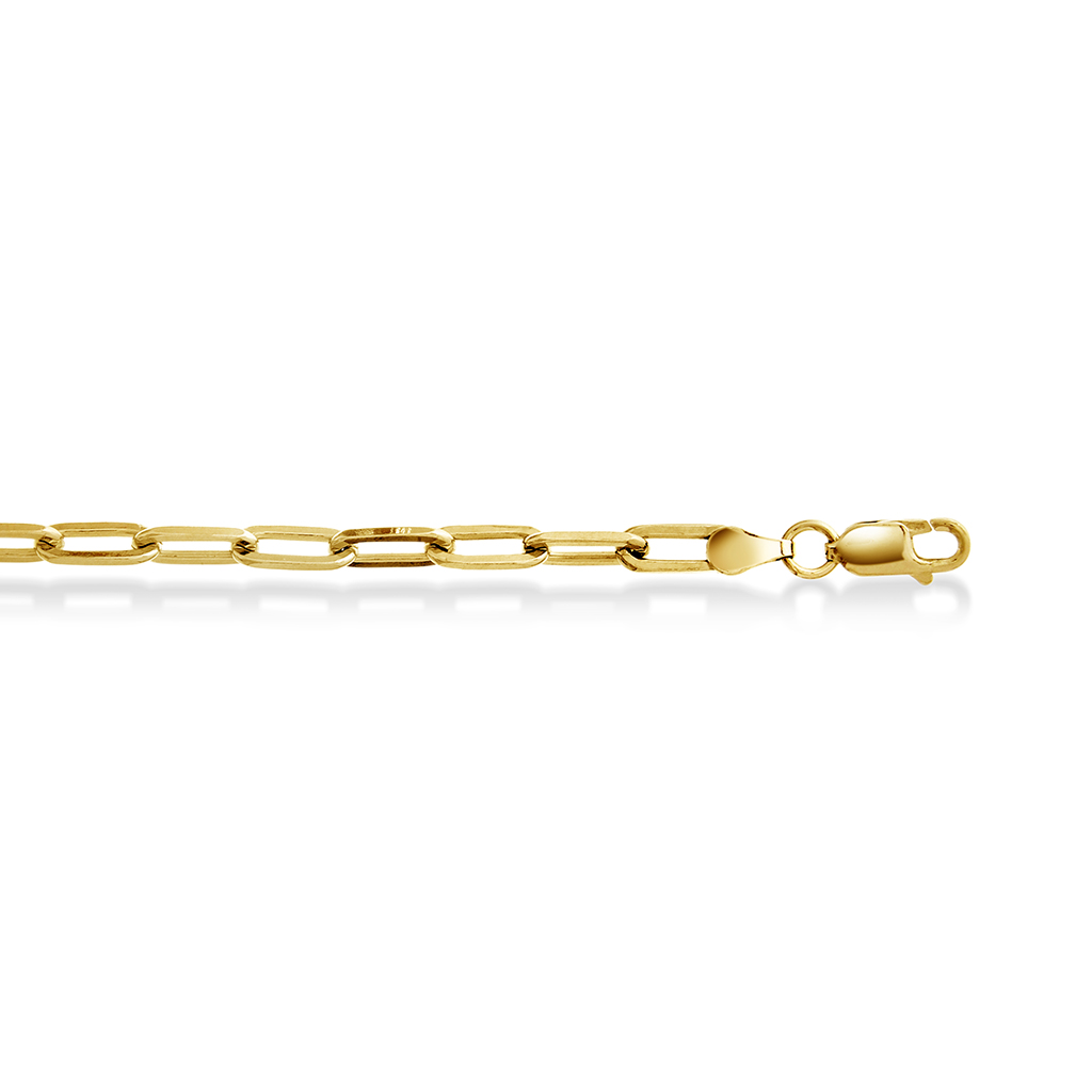 Pan Jewelry, Kjede i 925 forgylt sølv, 50 cm