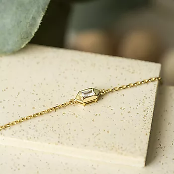 Bilde nummer 4 av Pan Jewelry, Armbånd i forgylt 925 sølv med zirkonia