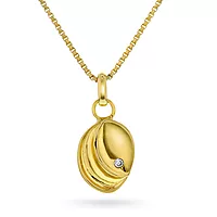 Pan Jewelry, Smykke i 925 forgylt sølv med zirkonia