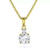 Pan Jewelry, Smykke i 925 forgylt sølv med zirkonia