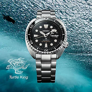 Bilde nummer 2 av Seiko, Prospex King Turtle Automatic dykkerklokke med stållenke