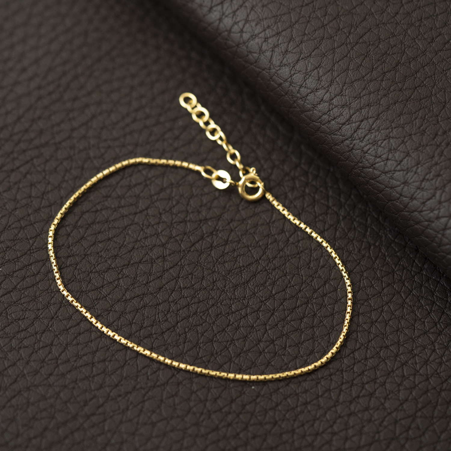 Bilde nummer 2 av Pan Jewelry, Veneziansk armbånd i forgylt 925 sølv, 19 cm