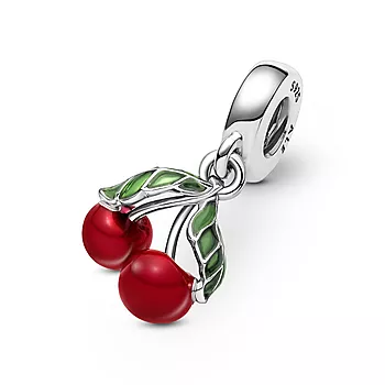 Bilde nummer 4 av Pandora Moments, Charms i 925 sølv med kirsebær