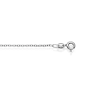 Pan Jewelry, Rund ankerkjede i 925 sølv 1,7 mm, 34-80 cm