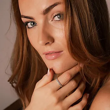 Bilde nummer 2 av Aura ring i 925 sølv