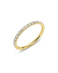Glow ring i forgylt stål med zirkonia