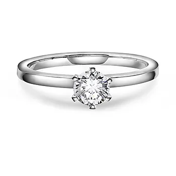 Bilde nummer 4 av Contessa LAB diamantring 585 hvitt gull 0,50 ct