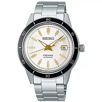 Seiko, Presage Automatic herreklokke med stållenke