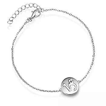 Pan Jewelry, Armbånd i 925 sølv med steinbukken