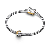 Bilde nummer 6 av Disney charms i 925 sølv med skjell og LAB diamant 0.012 ct