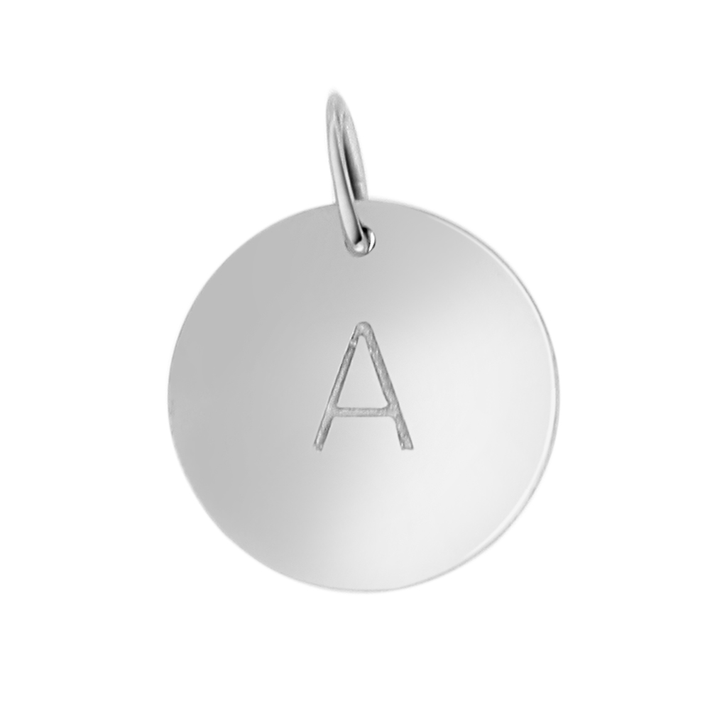 Pan Jewelry, Anheng i sølv med bokstav A