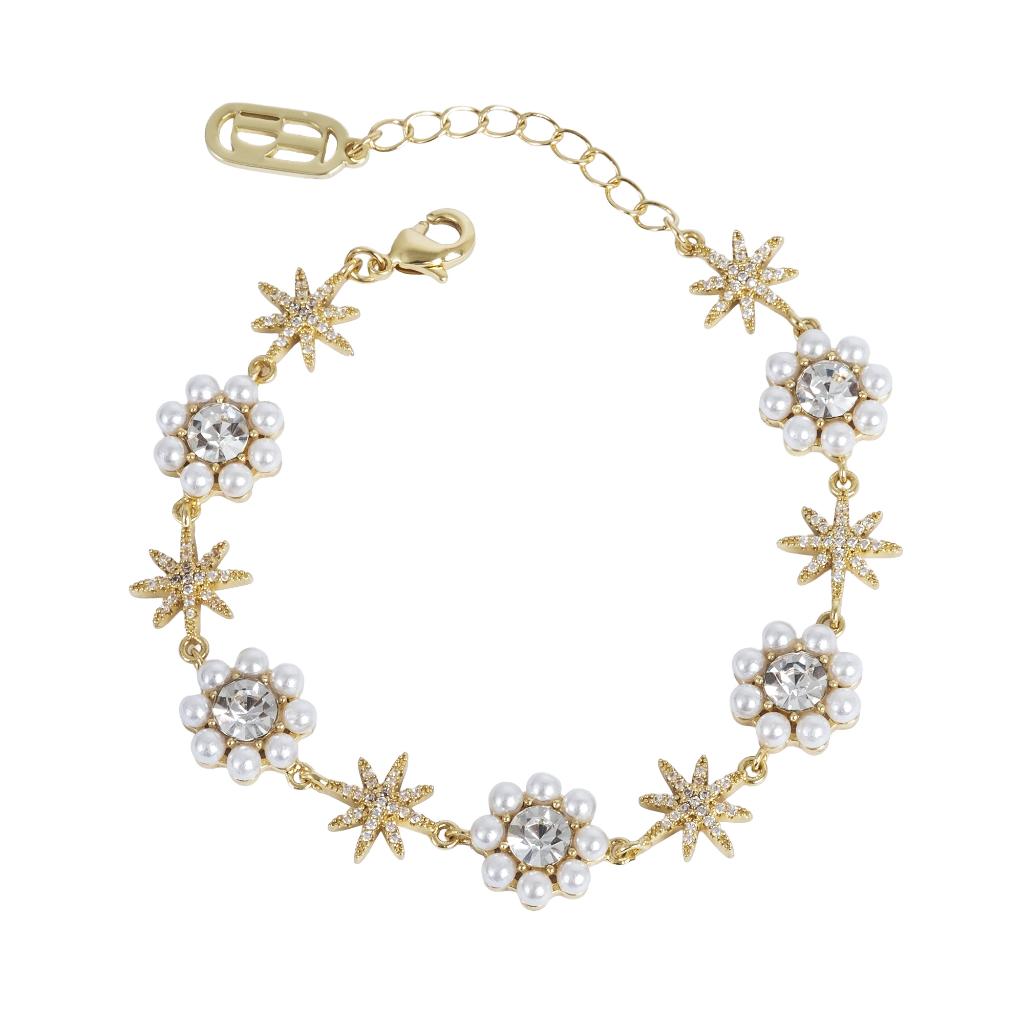 Celestial armbånd i forgylt med stjerner