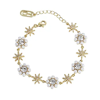Celestial armbånd i forgylt med stjerner