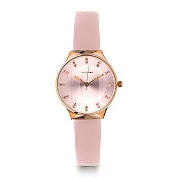Dilligaf, Dameklokke med dus rosa rem