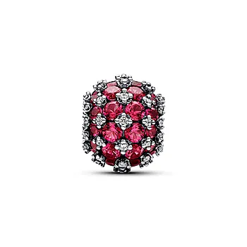 Bilde nummer 3 av Pandora Moments, Charm i 925 sølv med rød farge