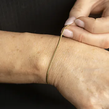 Bilde nummer 2 av Pan Jewelry, Slange armbånd i 585 gult gull