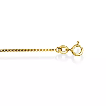 Pan Jewelry, Veneziansk armbånd i forgylt 925 sølv, 19 cm